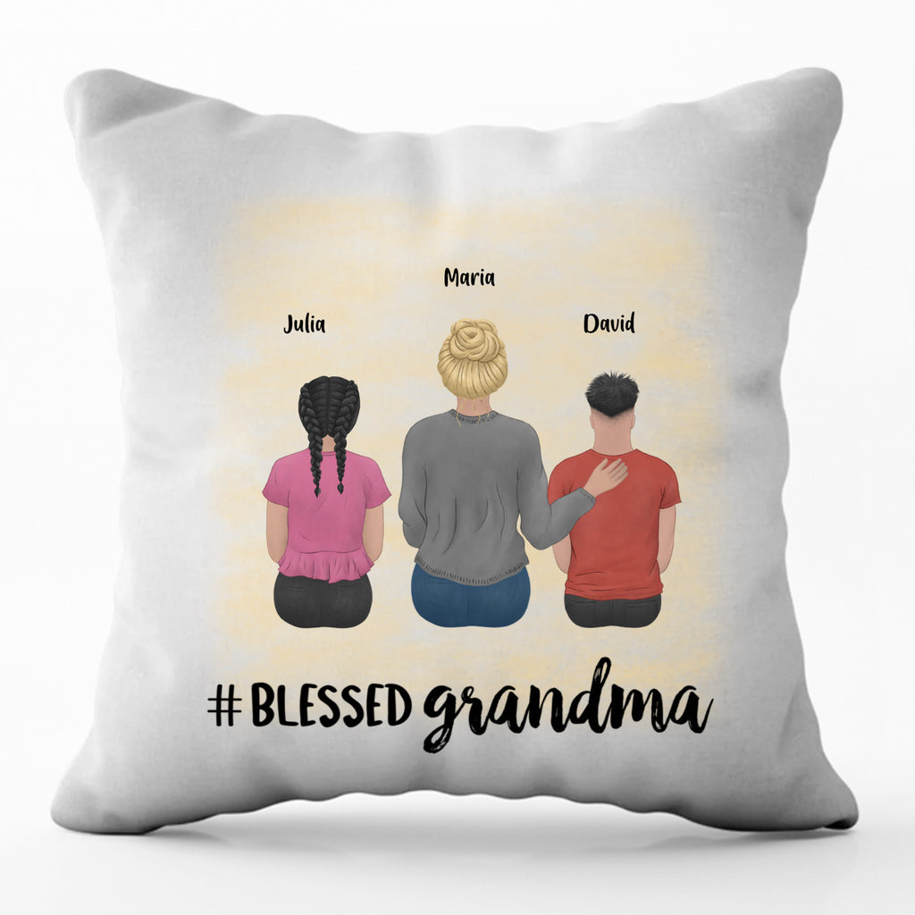 Εξατομικευμένο μαξιλάρι - ευλογημένο από τη γιαγιά (έως και 3 άτομα)