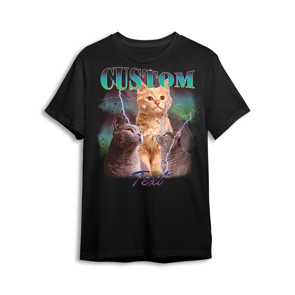 Εξατομικευμένο μπλουζάκι - Bootleg με φωτογραφίες της γάτας σας